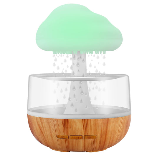 Weljoy Zen Raining Cloud Night Light Diffuser front view