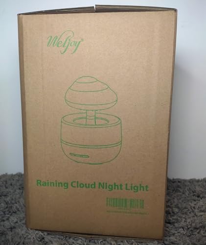 Weljoy Zen Raining Cloud Night Light Diffuser aromatherapy mist