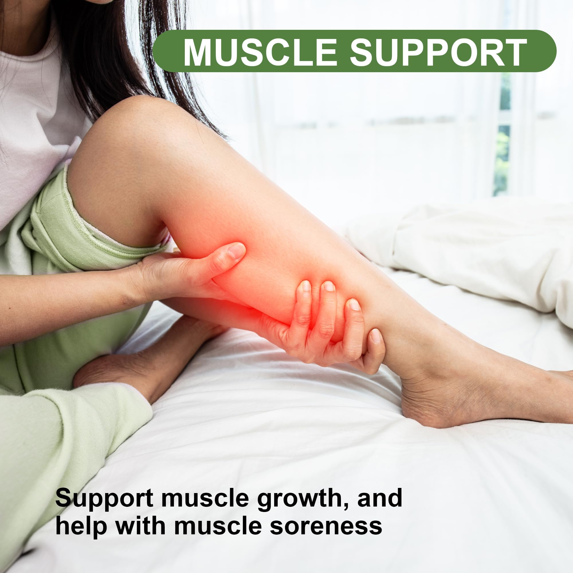 Energy and muscle recovery concept graphic for Well&amp;Whole BCAA Gummies