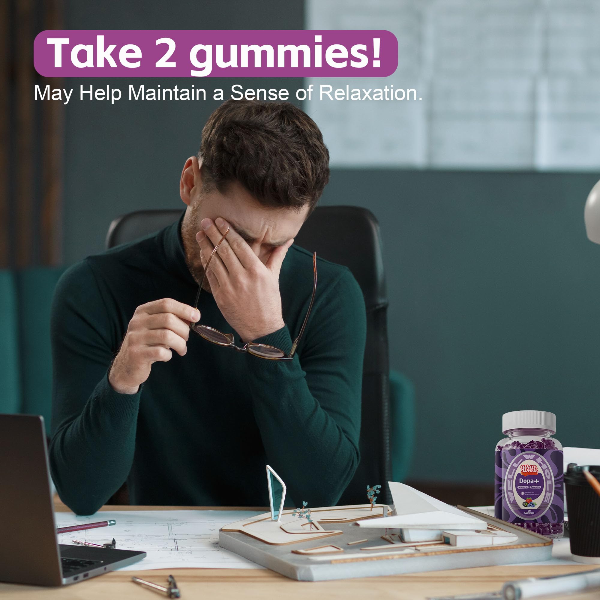 L-Tyrosine supplement form with label