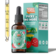 Well&Whole sulforaphane kids liquid bottle, 60ml