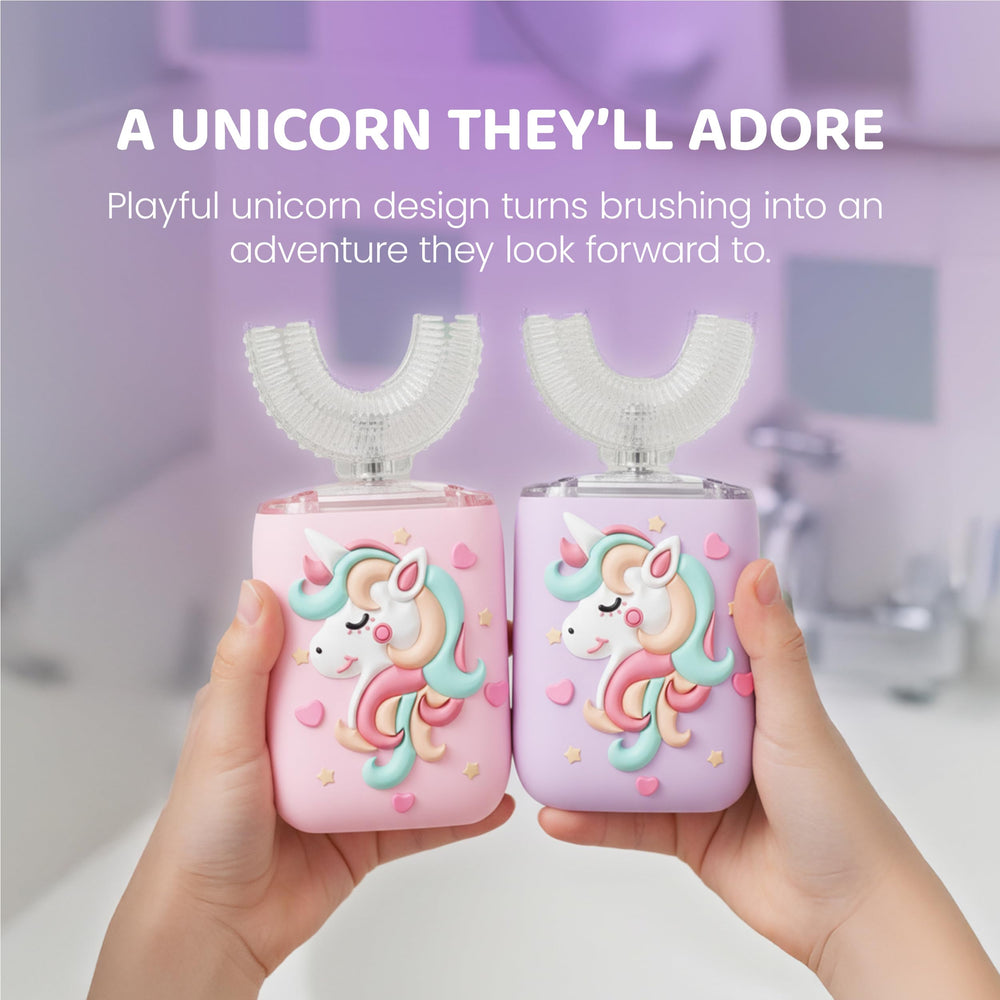 Cute cartoon-designed kids toothbrush