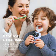 Soft bristle brush heads for gentle cleaning