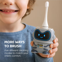 Five cleaning modes indicator on Well Before toothbrush handle