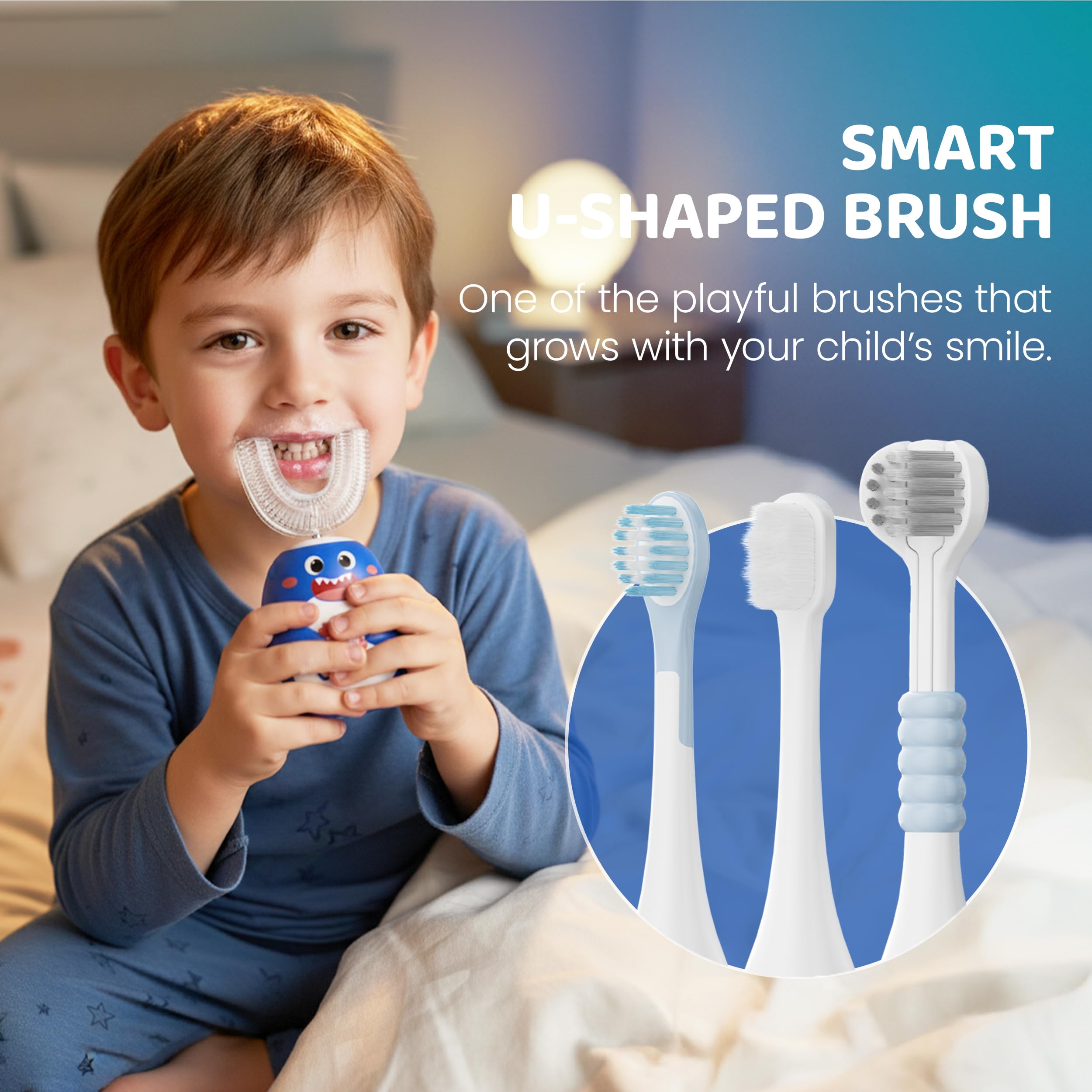 IPX7 waterproof seal and durable silicone body of Well Before toothbrush