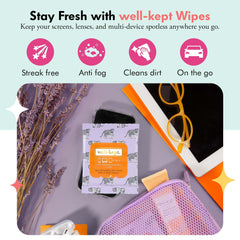 180-count resealable Well-Kept wipes pack