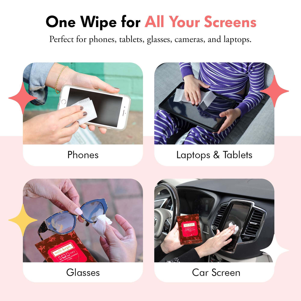 Compact travel-friendly wipes pack close-up