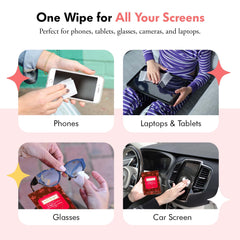 Compact travel-friendly wipes pack close-up