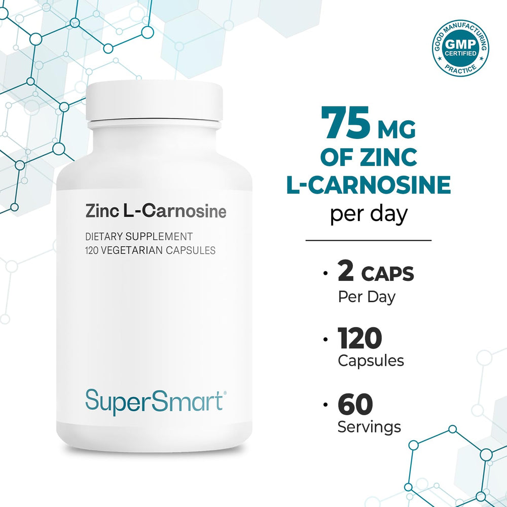 Well-tolerated zinc carnosine supplement product shot
