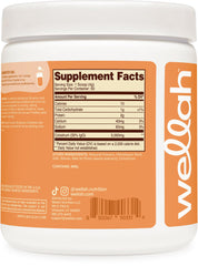 Pack shot of Wellah Colostrum Cinnamon Roll dietary supplement