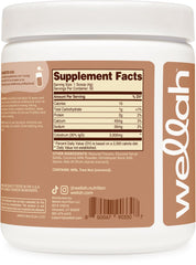 Powder scoop of Wellah Colostrum Coconut Cream