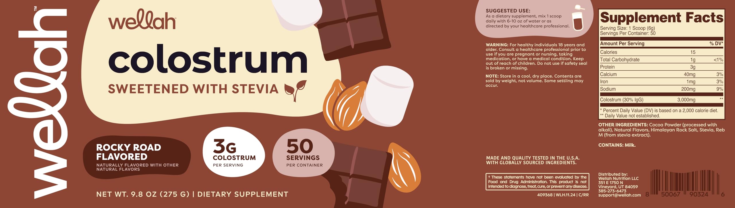 NSF-certified GMP-compliant facility and third-party tested quality assurance seal