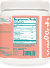 Nutrition label indicating 3 g creatine monohydrate per scoop