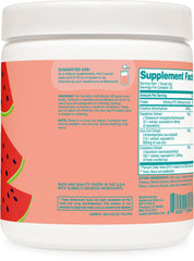 Creatine Monohydrate with Dandelion, Uva Ursi, and Cranberry Extract ingredients label