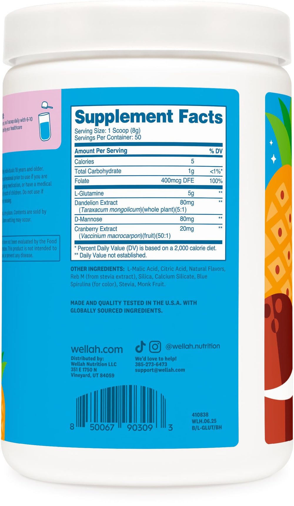 GMP compliance and third-party testing seals on packaging