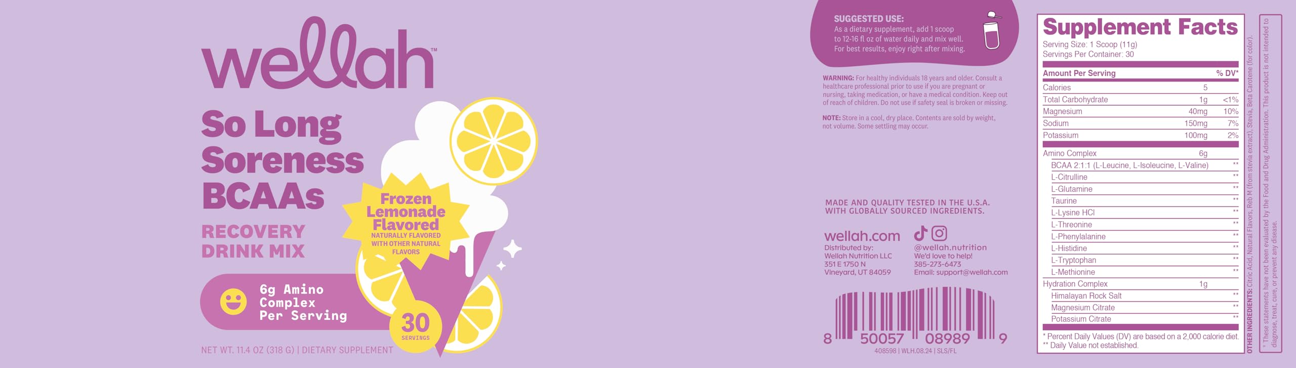 Serving suggestion: mix 1 scoop with 12-16 fl oz of water