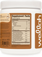 Nutrition label highlighting 40mg caffeine per serving