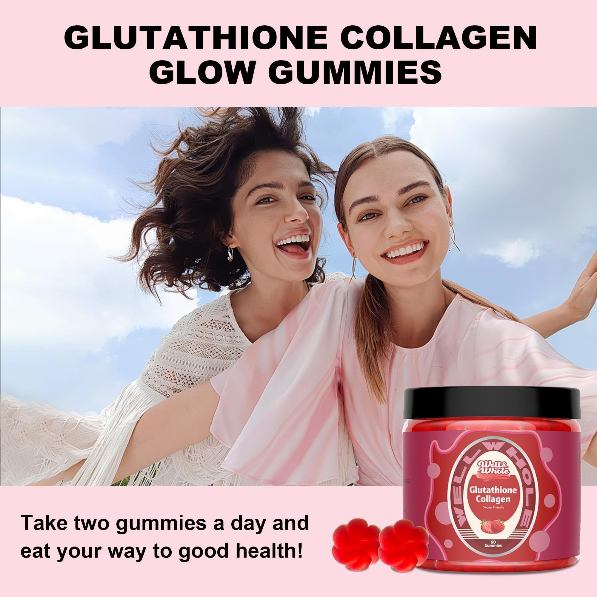 60-count bottle displayed for skincare and anti-aging benefits