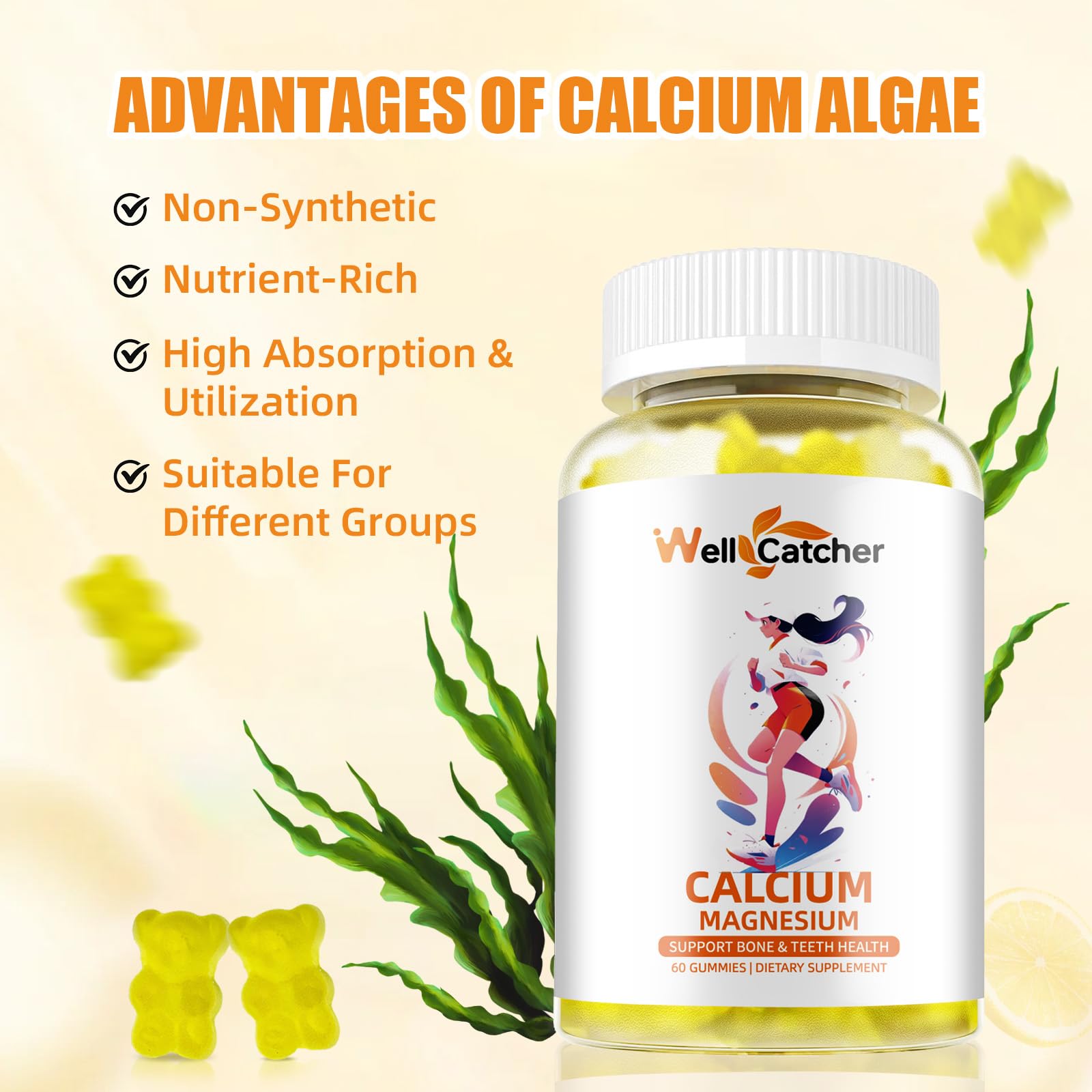 Includes zinc, potassium, D3 and K2 for bone health