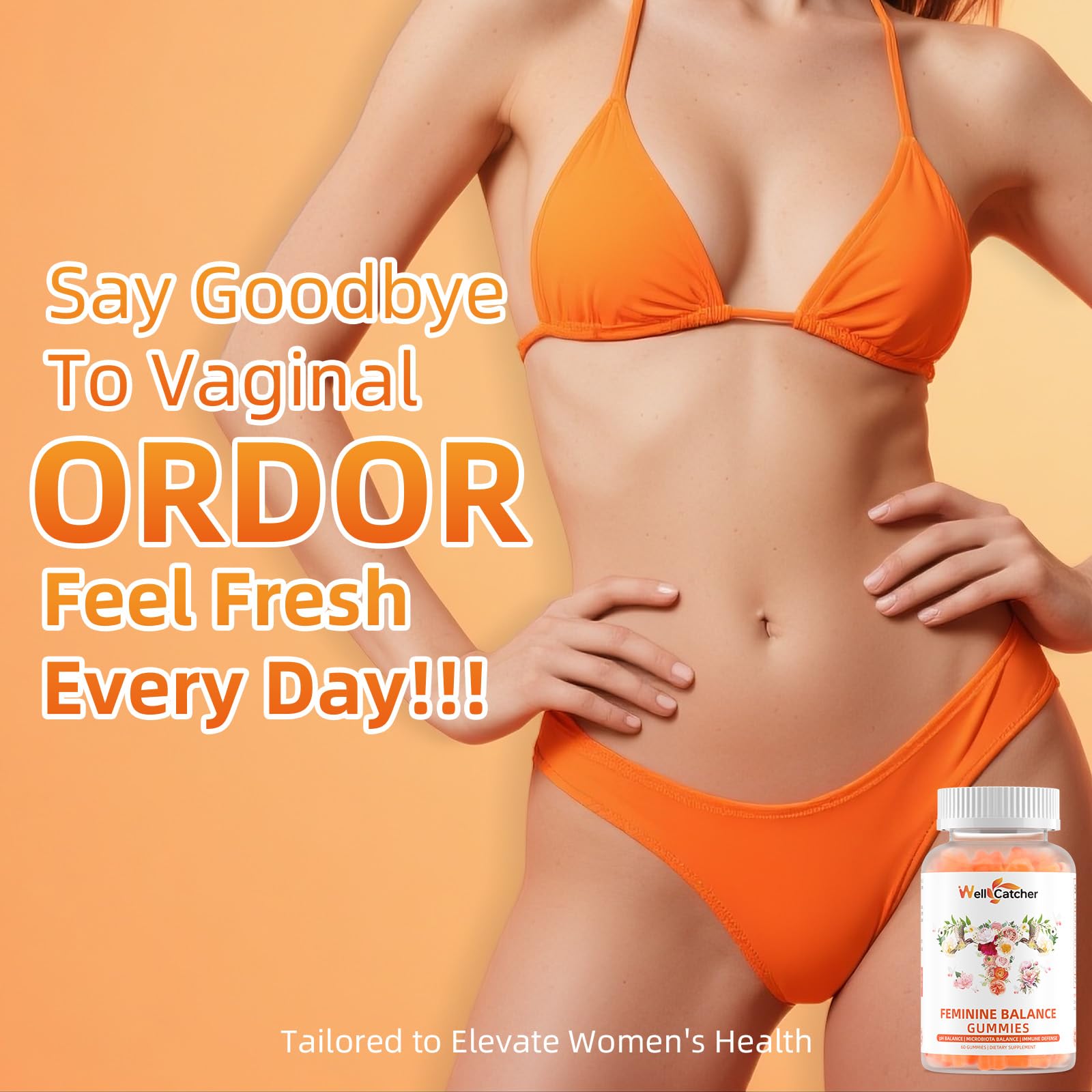 Wellcatcher 60-count bottle and packaging