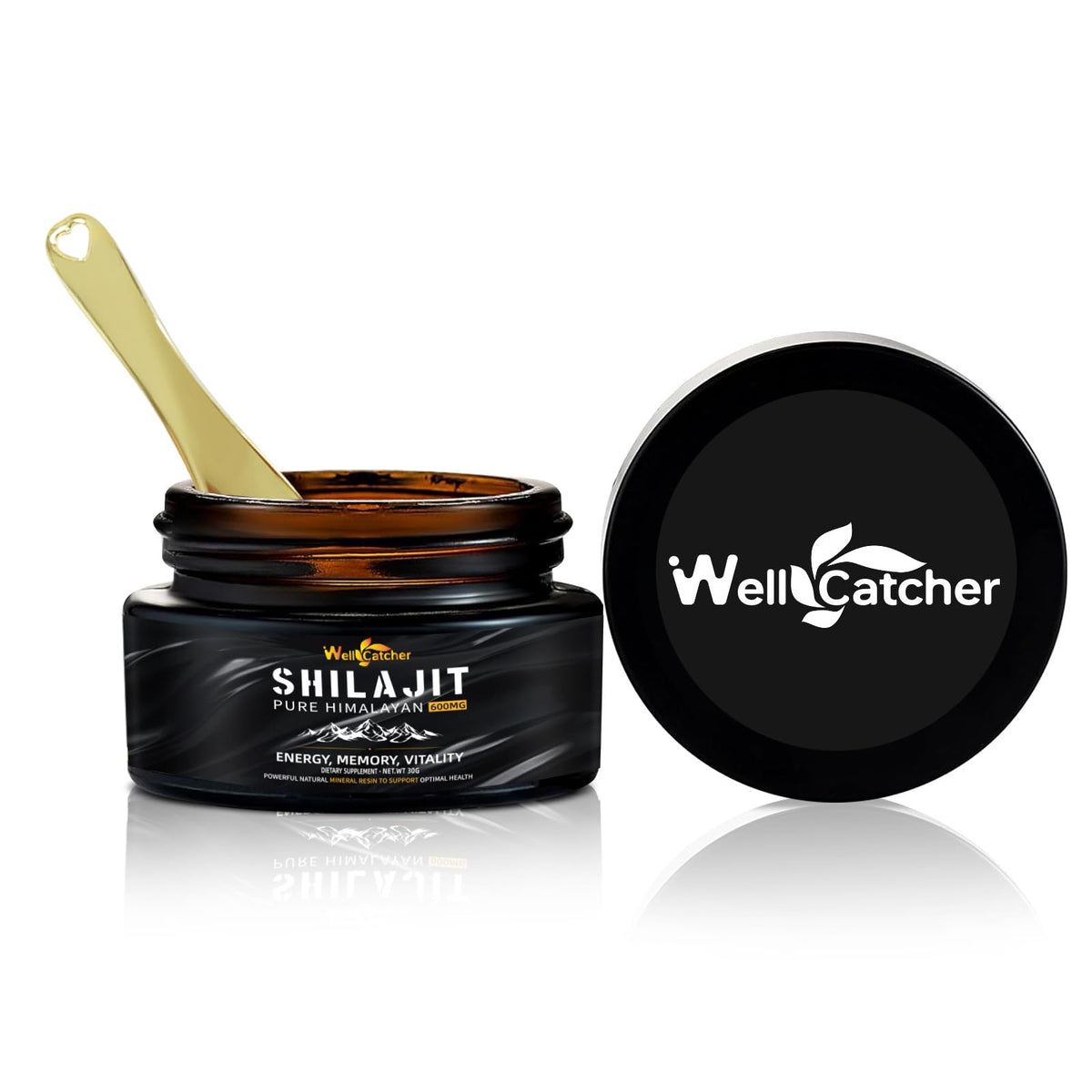 Wellcatcher Himalayan Shilajit Resin front view