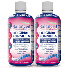 Wellgenix Balanced Essentials Plus Berry 32oz bottle front view