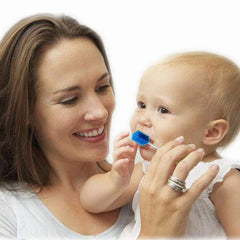 Latex-free Wellgler's oral care swabs close-up