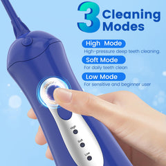 Close-up of 0.7 mm precision nozzle for effective cleaning