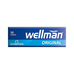 UK No.1 men’s supplement brand Wellman logo