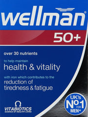 Wellman 50+ Advanced Vitamin & Mineral Supplement bottle front
