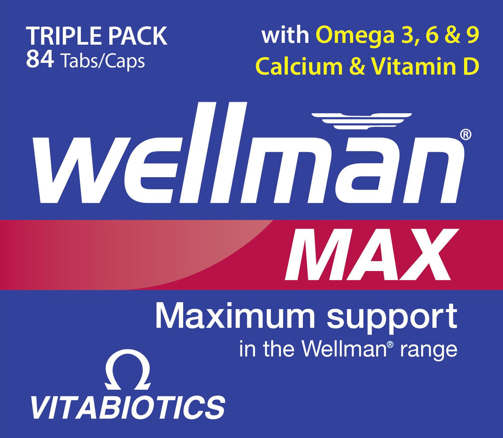 Calcium and vitamin D tablets from Wellman Max