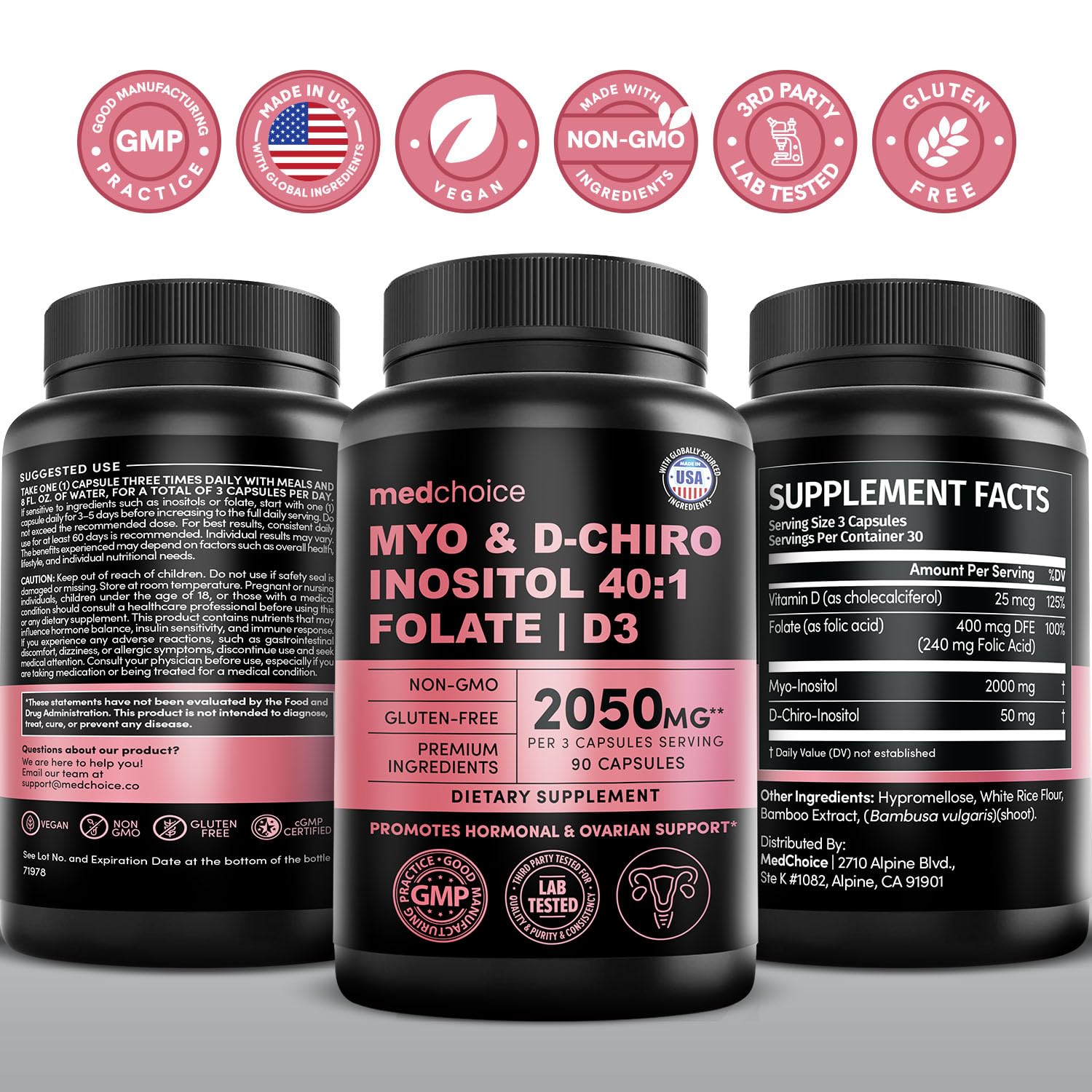 All-day wellness and hormone support visuals