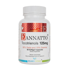 Wellness Extract Annatto Tocotrienols bottle label