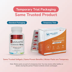 125mg tocotrienols softgel bottle
