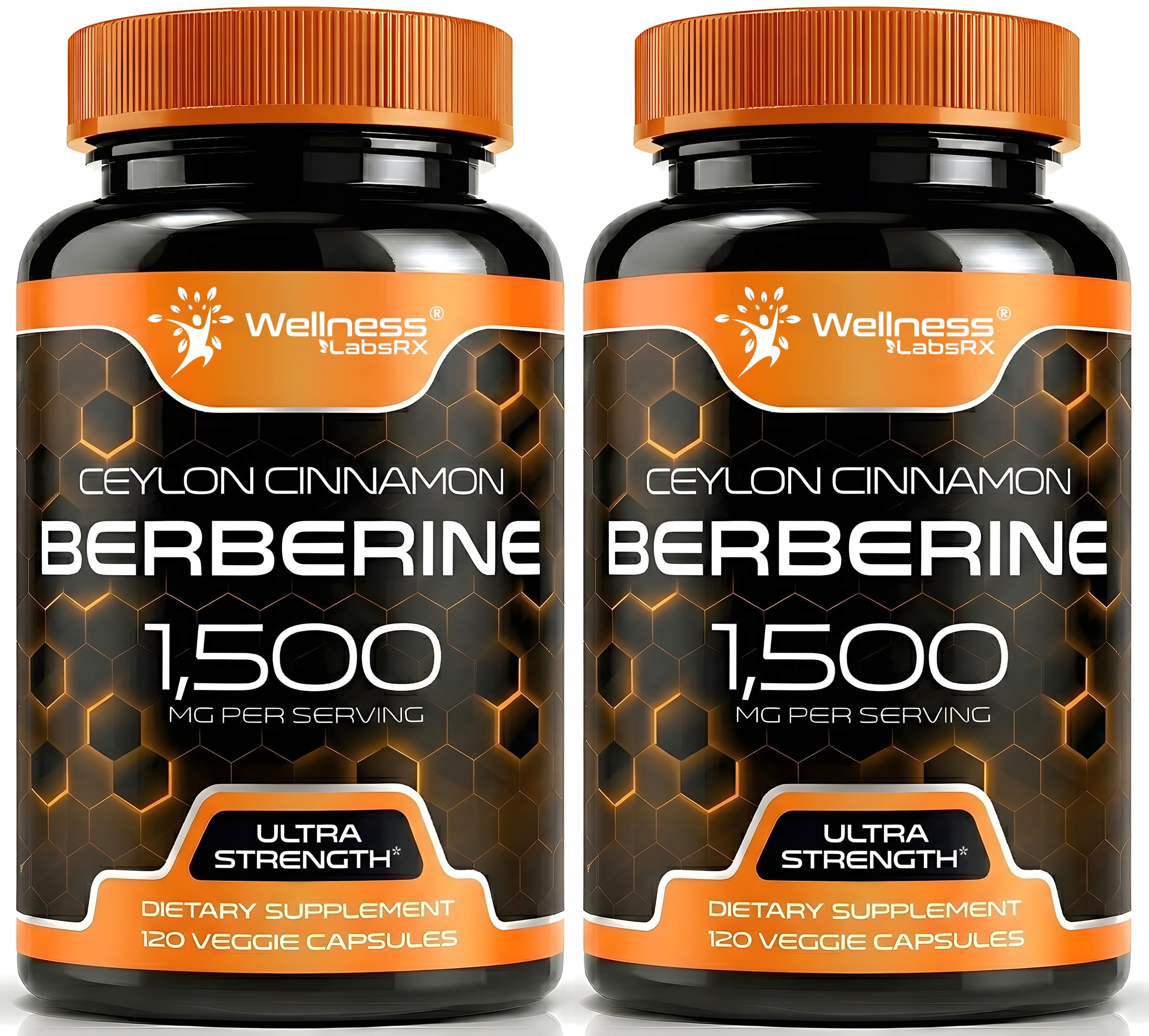 WELLNESS LABSRX front bottle image showing label and supplement benefits