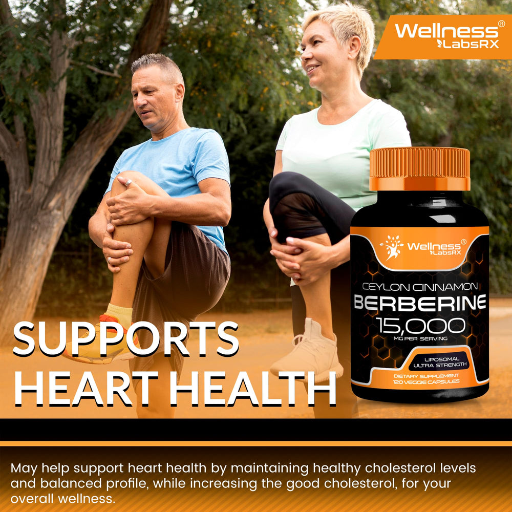 WELLNESS LABSRX capsule held in hand illustrating bottle size and portability