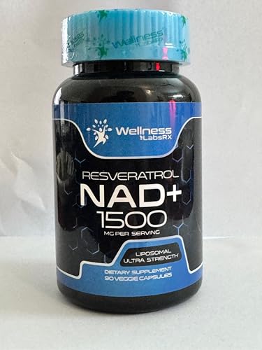 Wellness LabsRx NAD+ capsules close-up highlighting liposomal delivery for absorption