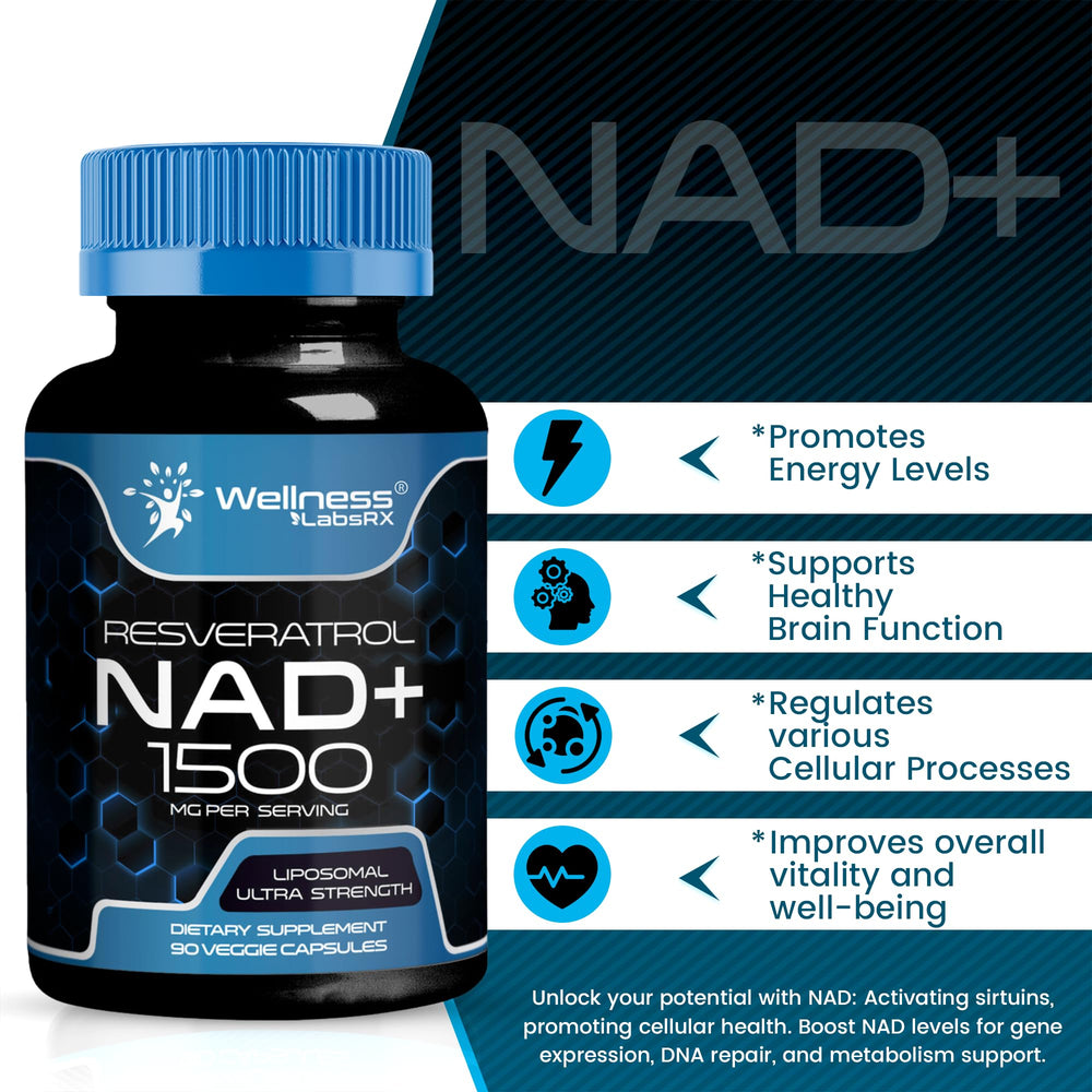 Serving with two capsules for NAD+ supplementation