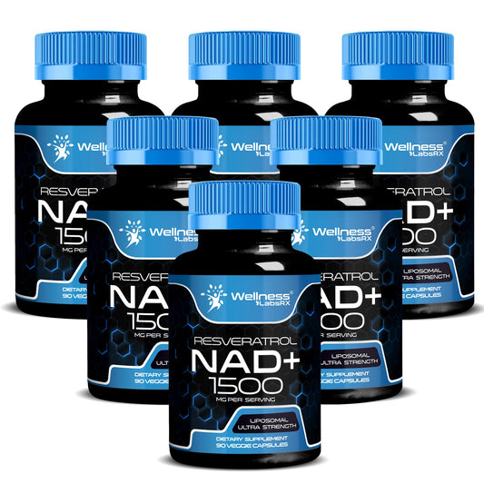 Hero image of WELLNESS LABSRX NAD+ 1500mg liposomal with resveratrol