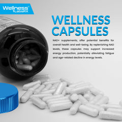 GMP-certified seal on Wellness LabsRx NAD+ product