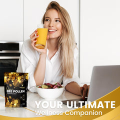 WELLNESS LABSRX Bee pollen sourcing emphasizes sustainability.