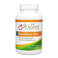 Wellness Resources Glutathione Ultra SAG bottle and label