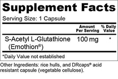 Made in USA seal on Wellness Resources Glutathione Ultra SAG