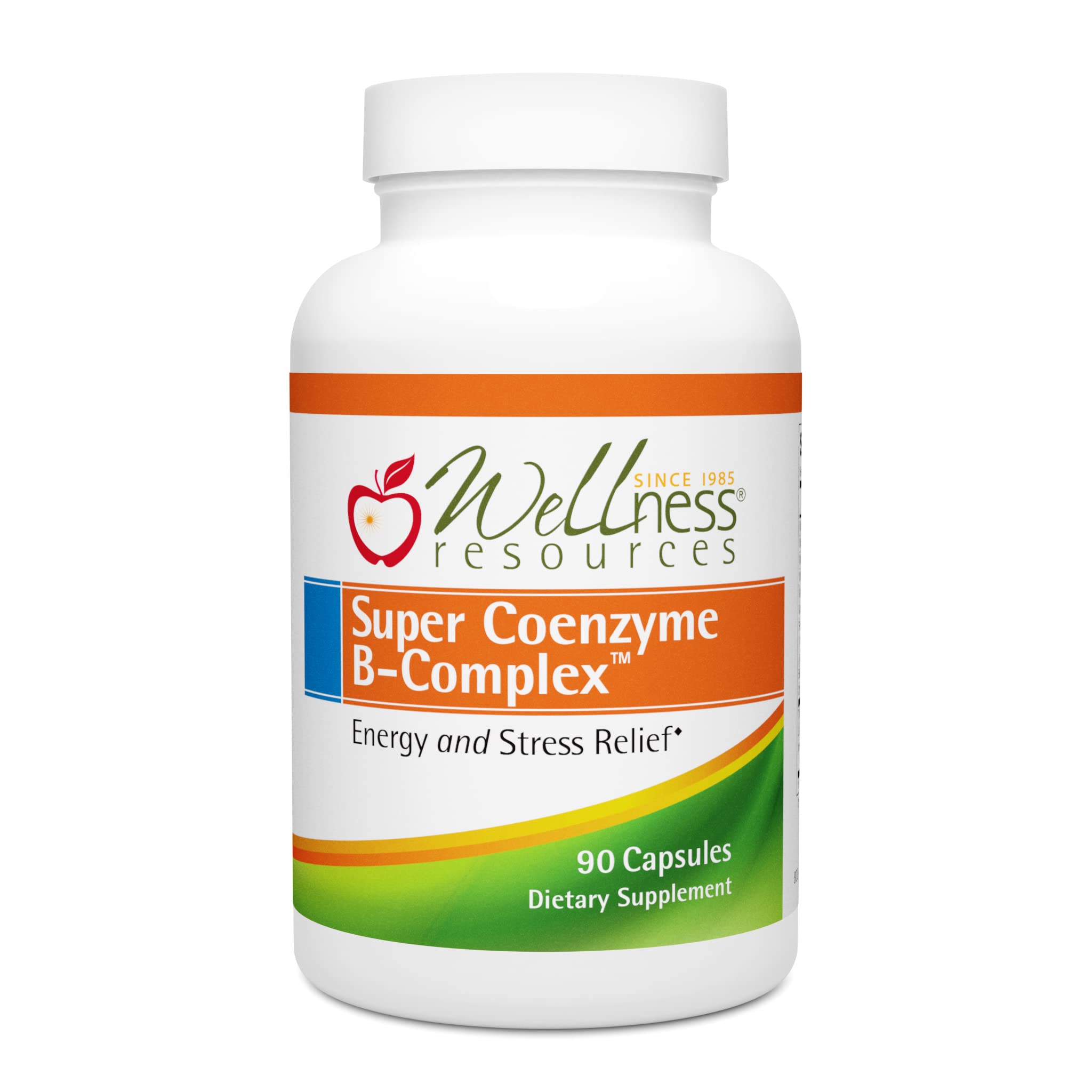 Wellness Resources Super Coenzyme B Complex 90 capsules bottle front