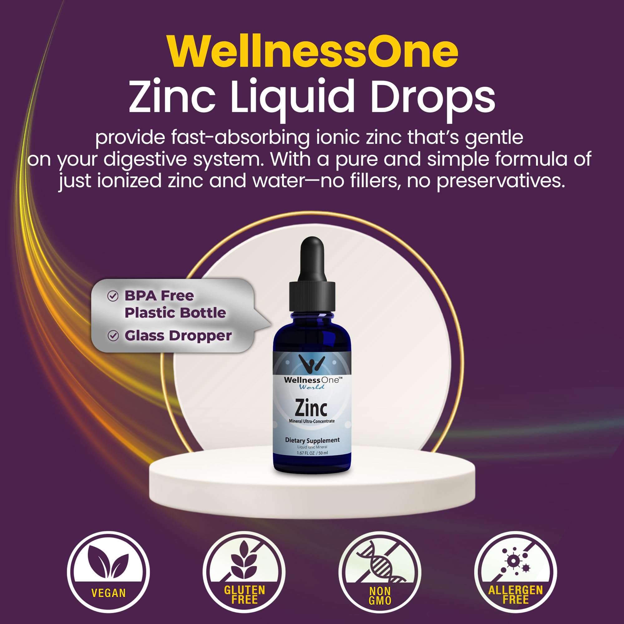 Bottle label with size 1.67 fl oz