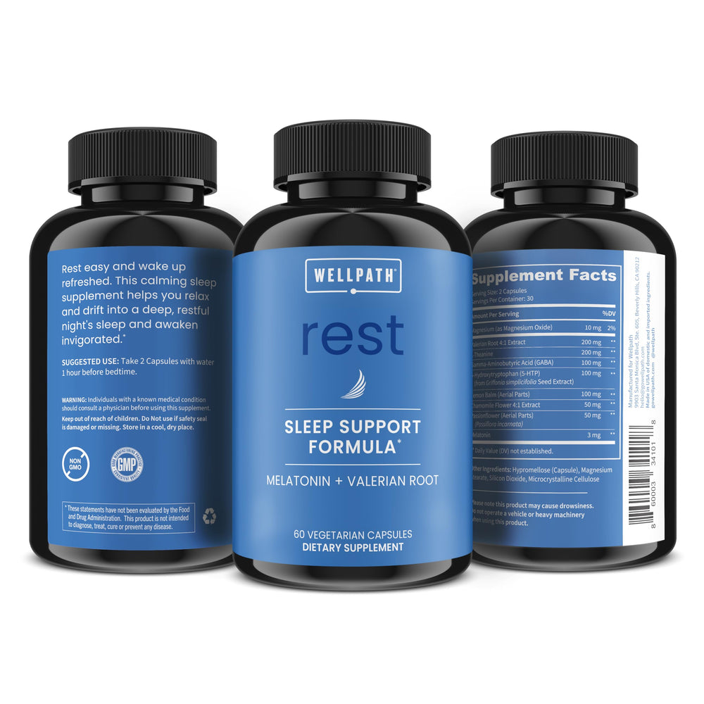 WellPath Rest product line promoting better sleep quality