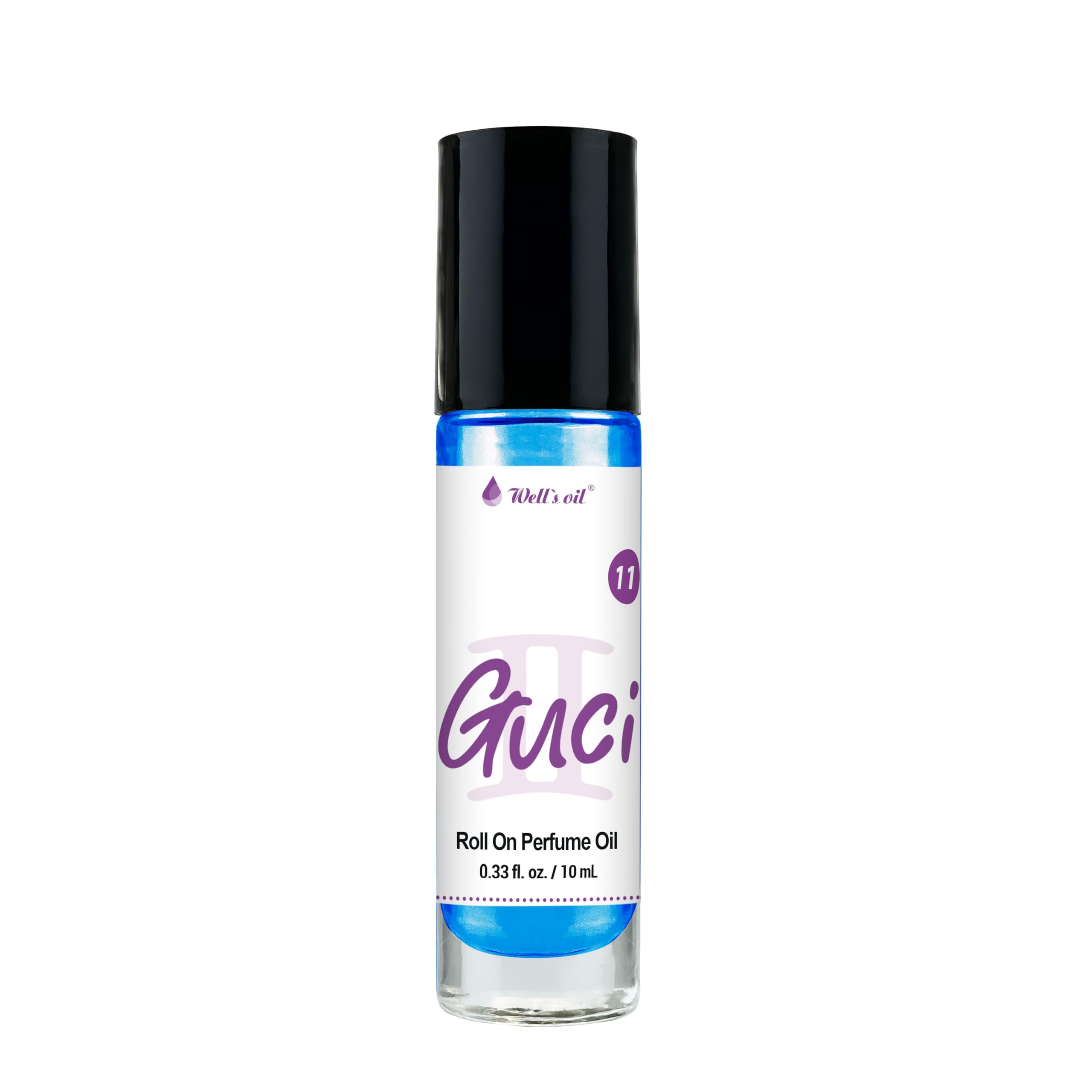 Well's Oil guci-2 minimalist bottle for precise fragrance delivery