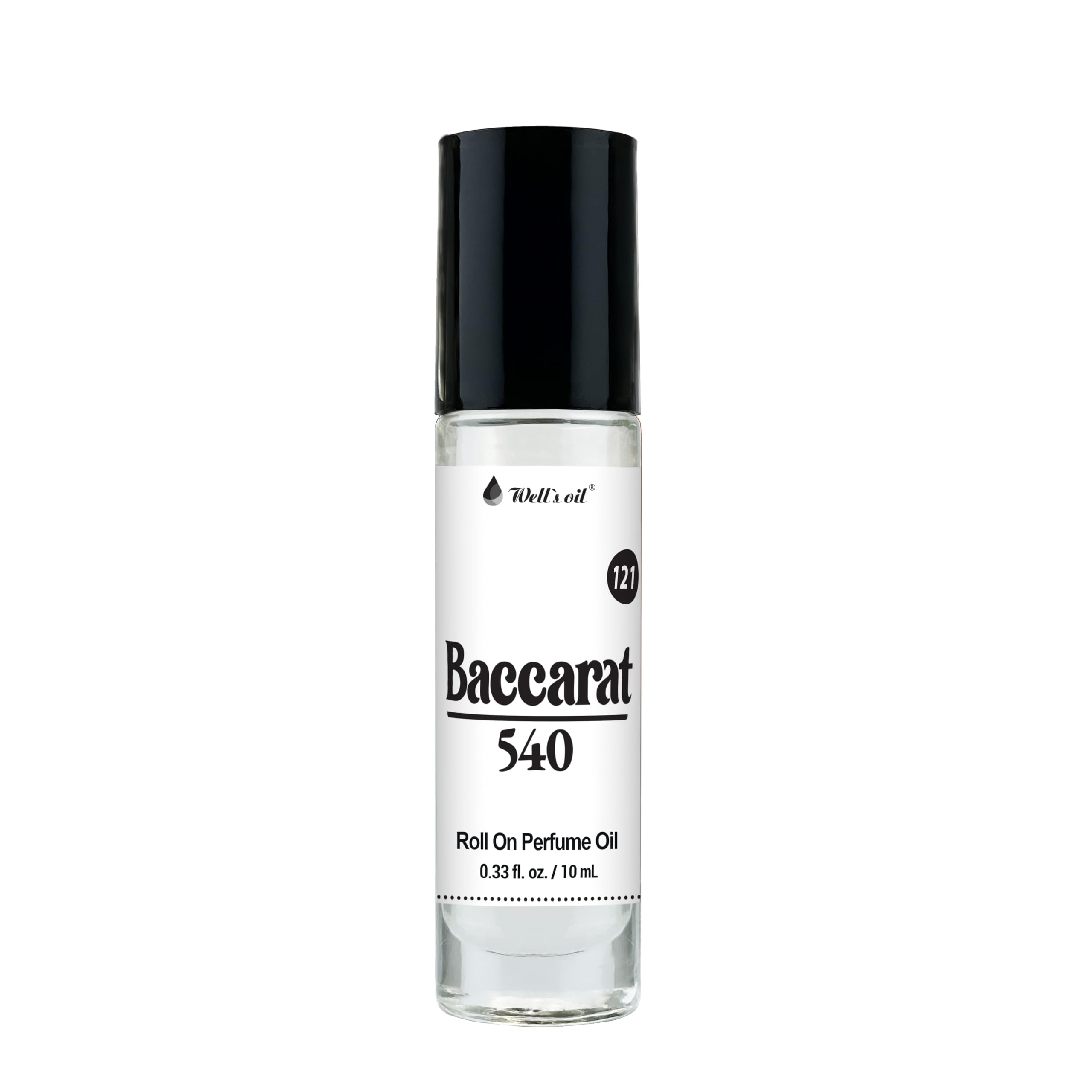 Close-up of 0.33 fl oz / 10 ml Well's Oil Roll-On Perfume Oil