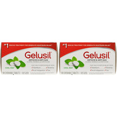 Wellspring Gelusil 100ct blister pack ready for on-the-go relief