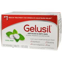 Wellspring Gelusil mint tablets in packaging ready for travel